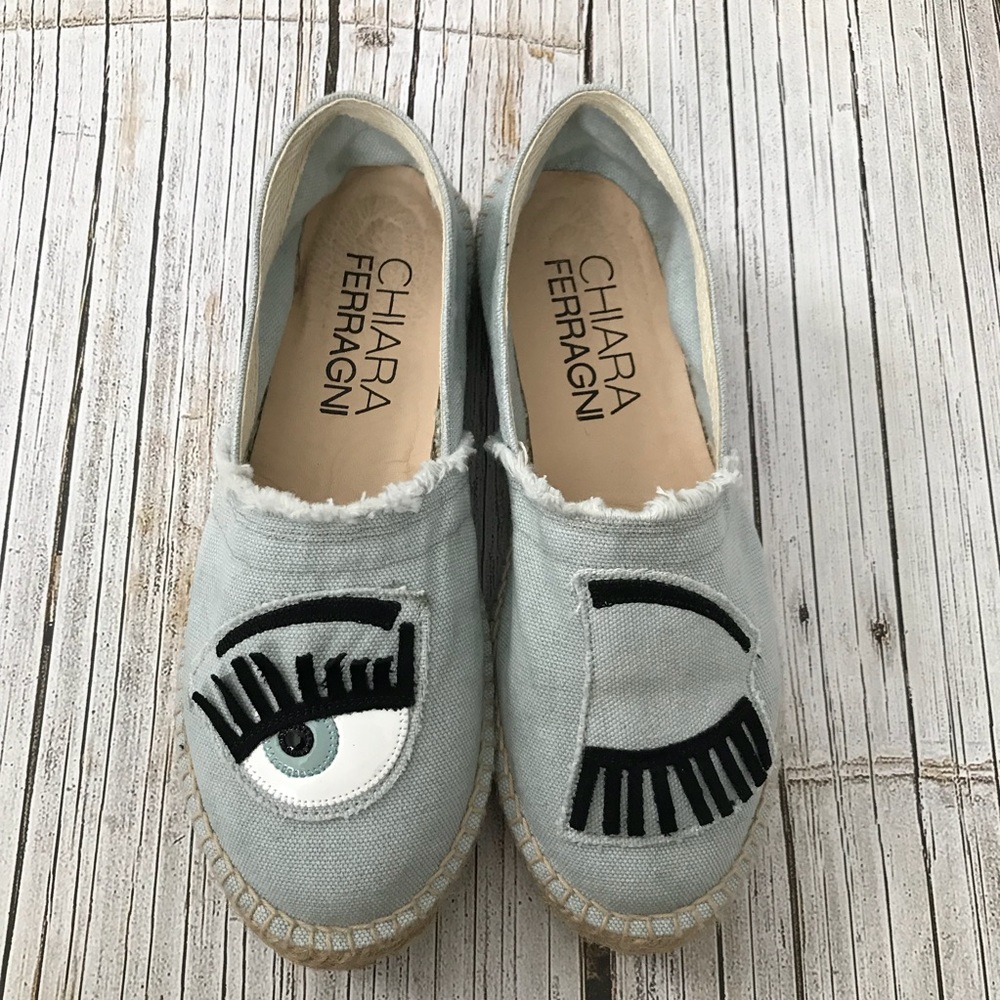 Chiara Ferragni Flirting Espadrille sz 36